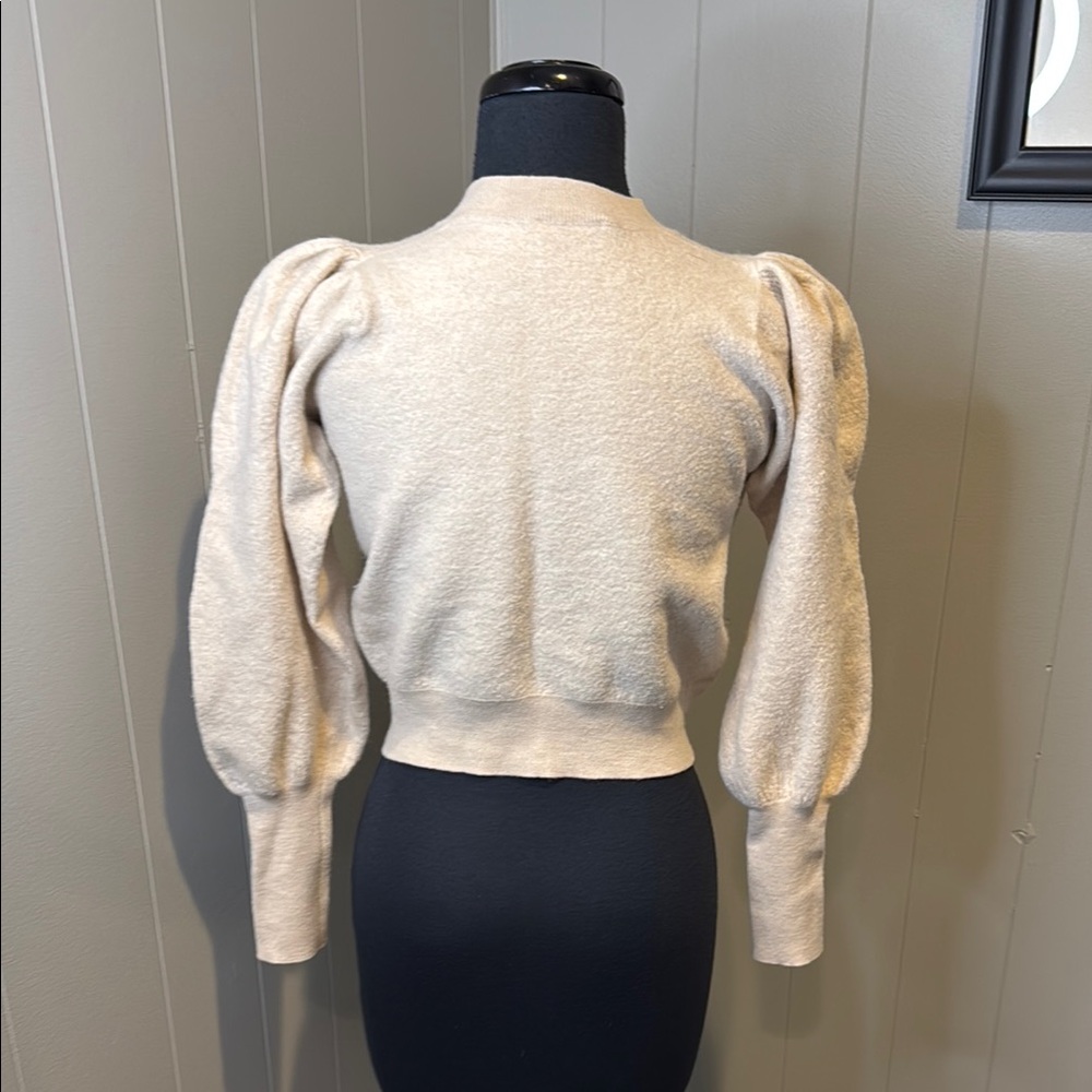 Ulla Johnson Cream Crew Neck Sweater - Picture 4 of 6